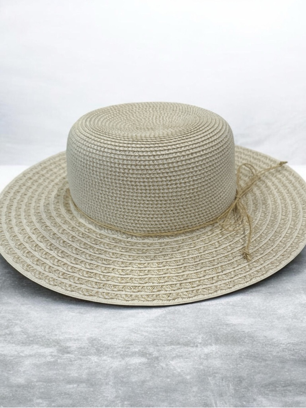 Wide Brim Nine West Hat Straw Hat - Picture 2 of 5
